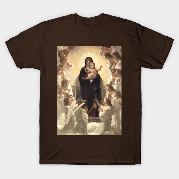 Regina Angelorum by Bouguereau T-Shirt by MasterpieceCafe